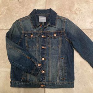 Forever 21 Denim Jean Jacket Unisex Boys Girls 9/10 EUC